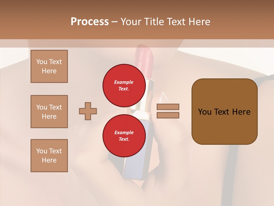 Happy Shot Girl PowerPoint Template
