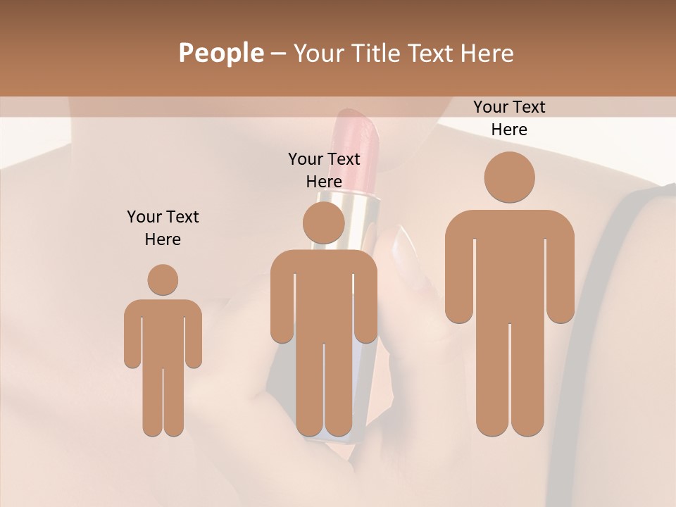 Happy Shot Girl PowerPoint Template