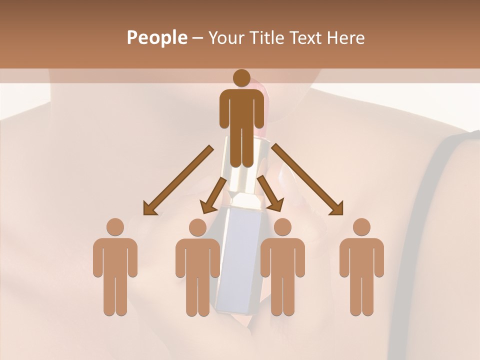 Happy Shot Girl PowerPoint Template