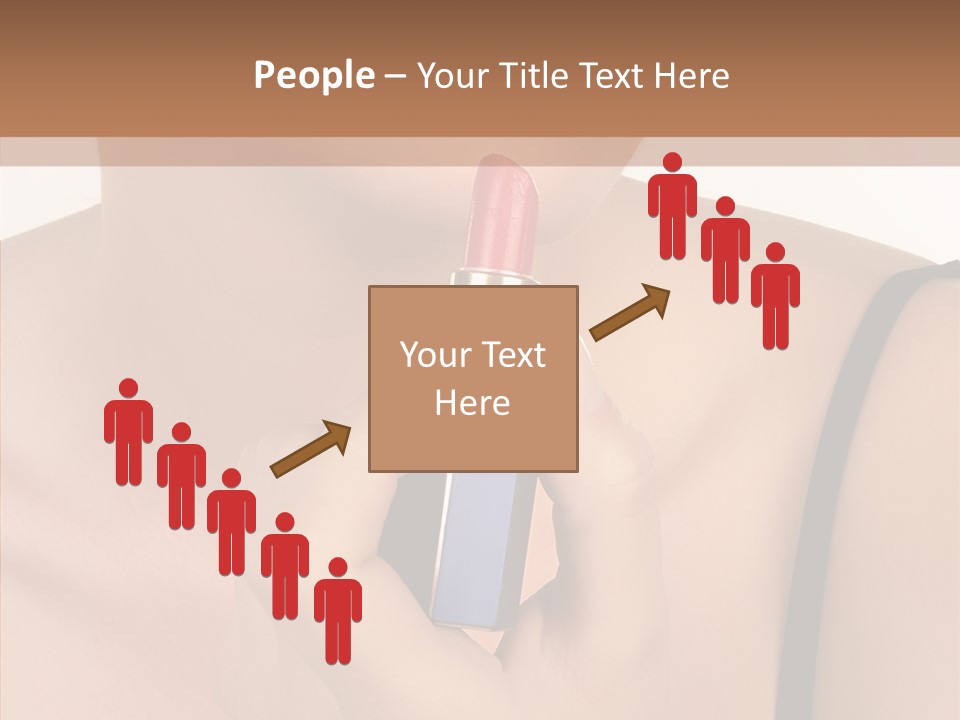 Happy Shot Girl PowerPoint Template