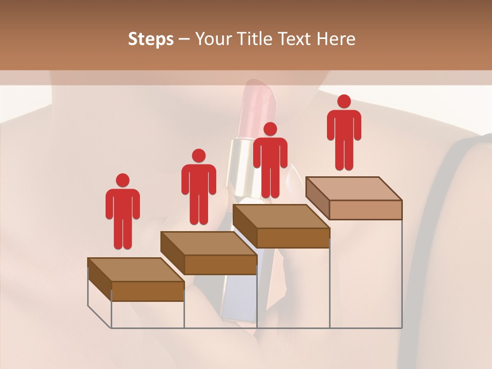 Happy Shot Girl PowerPoint Template