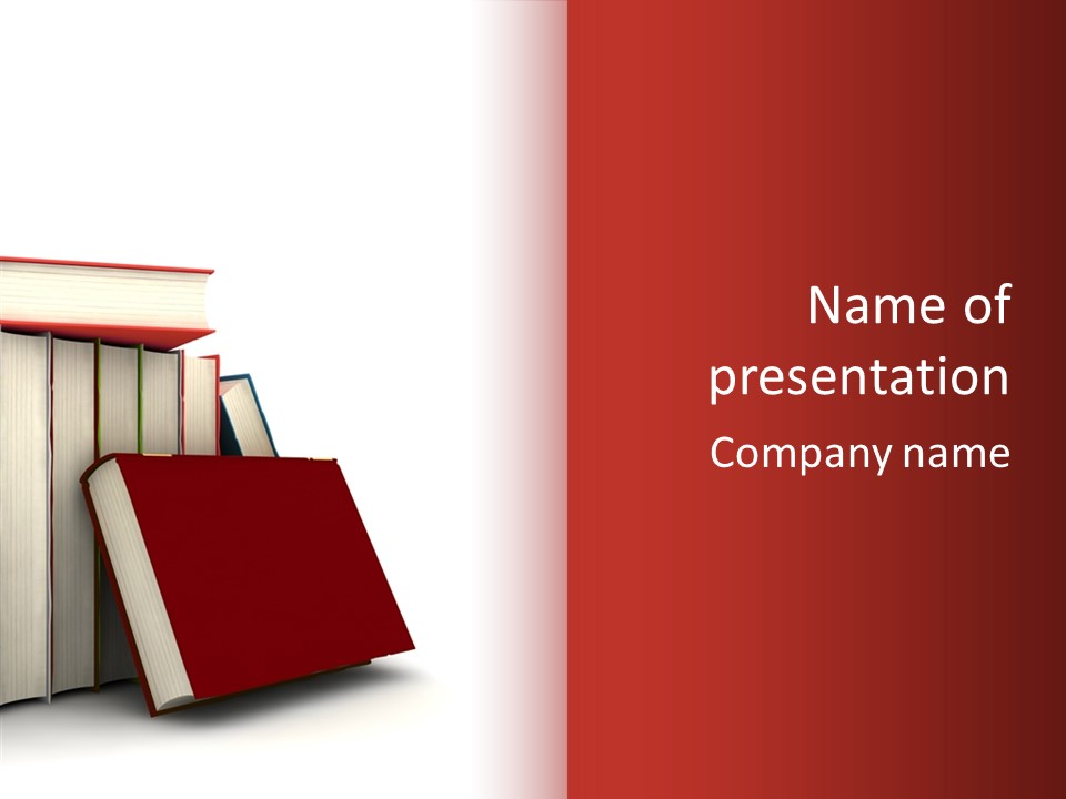 Render Library Knowledge PowerPoint Template