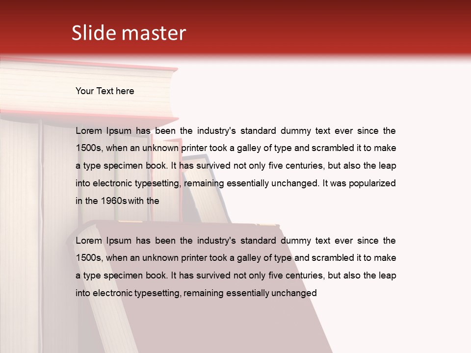 Render Library Knowledge PowerPoint Template
