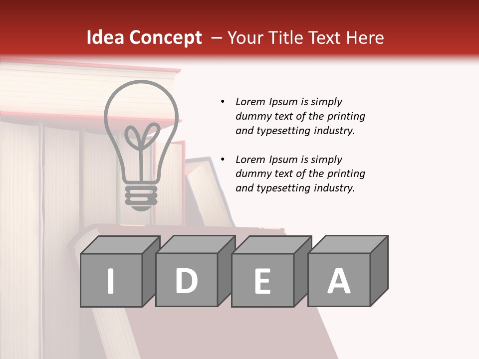 Render Library Knowledge PowerPoint Template