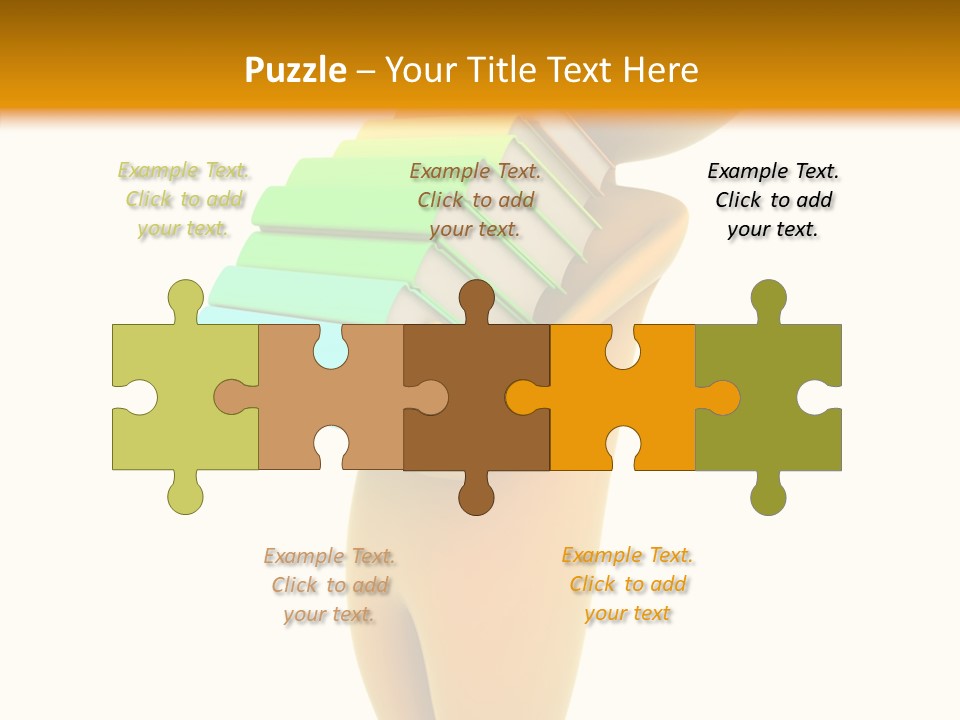 Child Abstract One PowerPoint Template