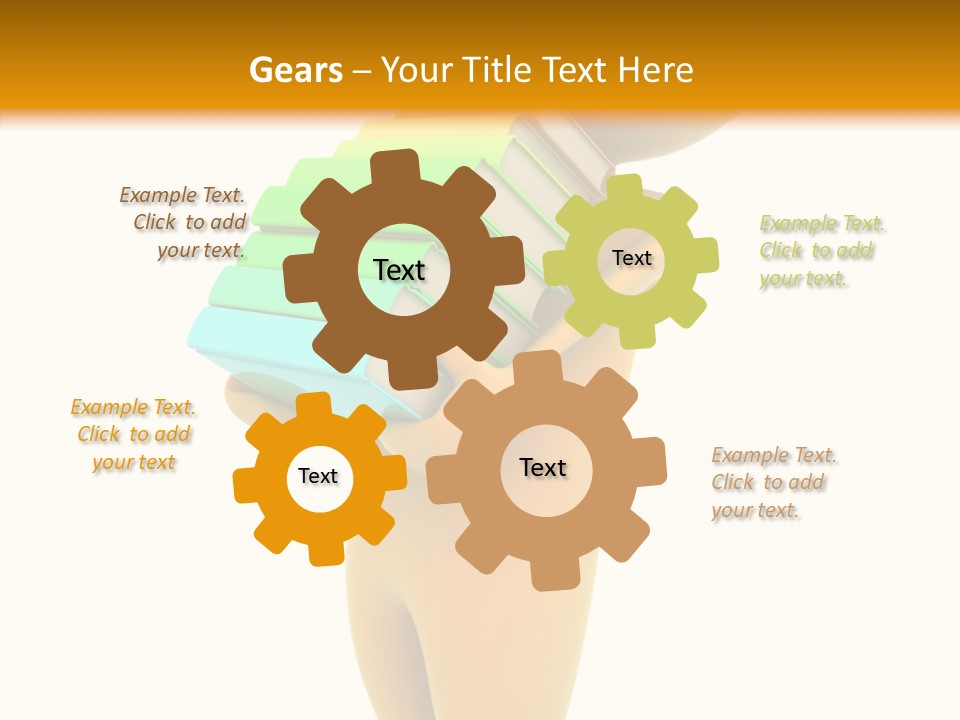 Child Abstract One PowerPoint Template