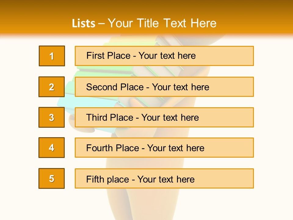 Child Abstract One PowerPoint Template