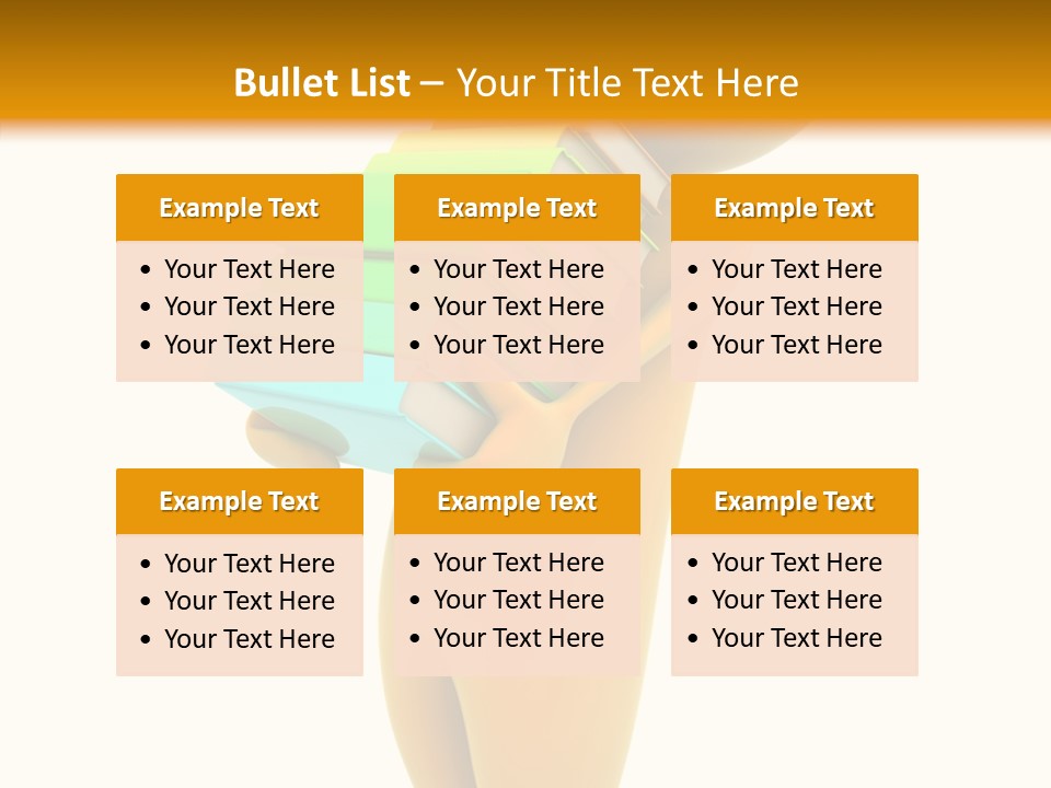 Child Abstract One PowerPoint Template