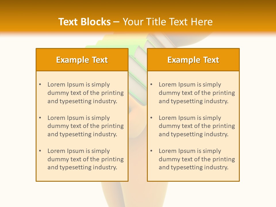 Child Abstract One PowerPoint Template