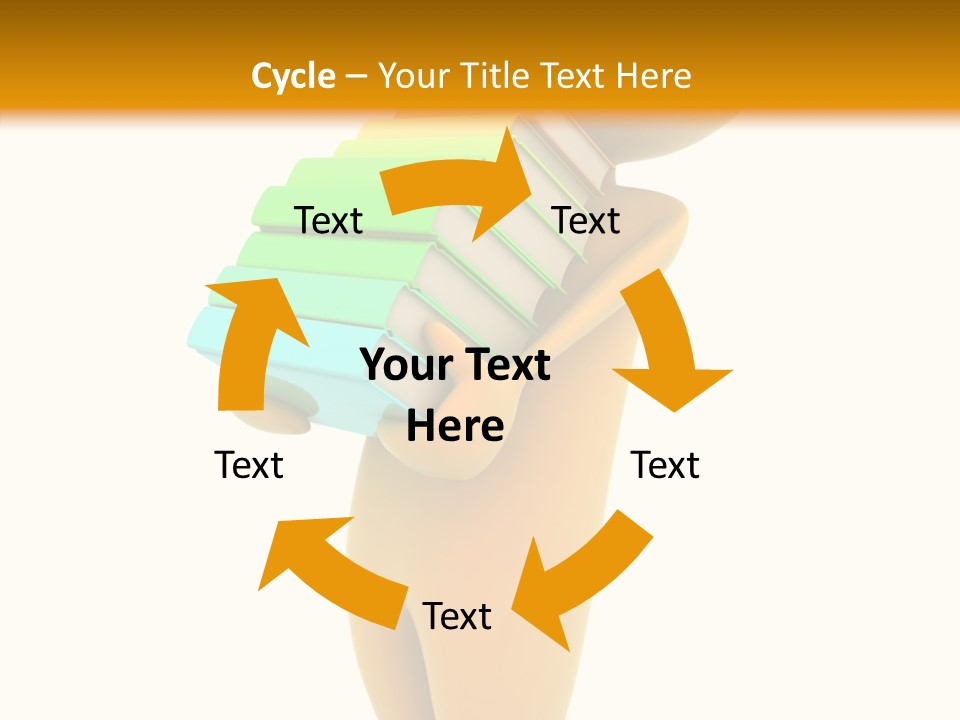 Child Abstract One PowerPoint Template