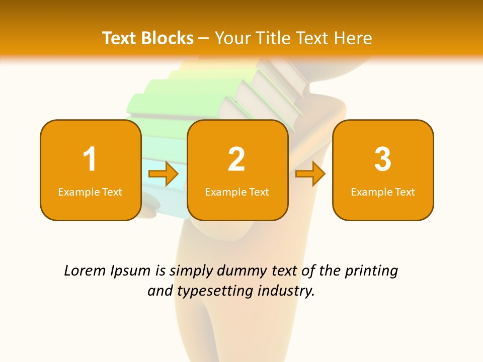 Child Abstract One PowerPoint Template