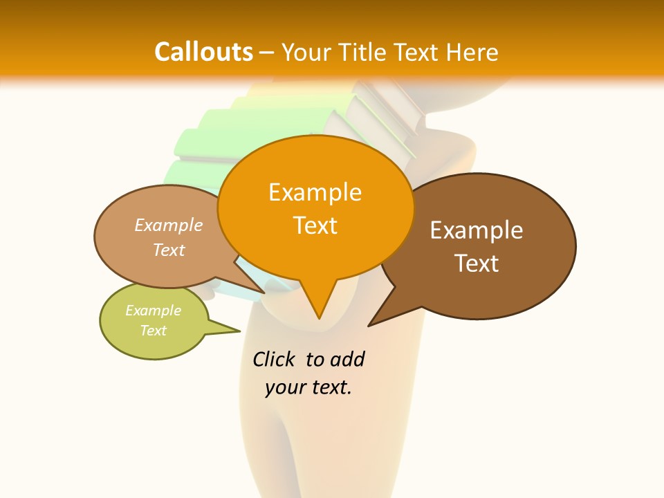 Child Abstract One PowerPoint Template