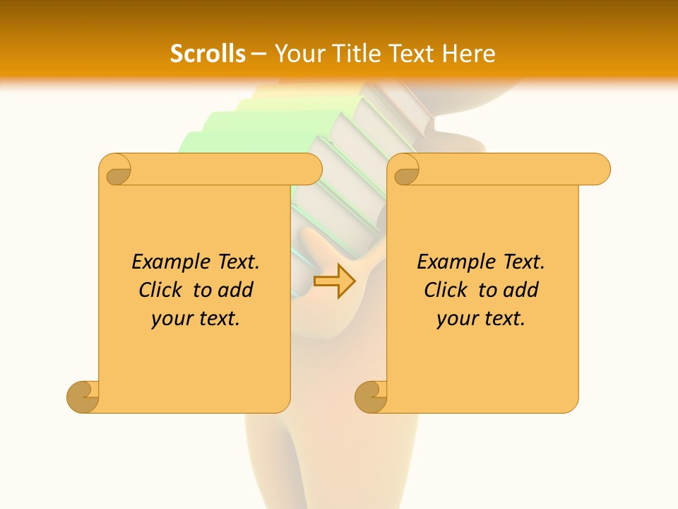 Child Abstract One PowerPoint Template