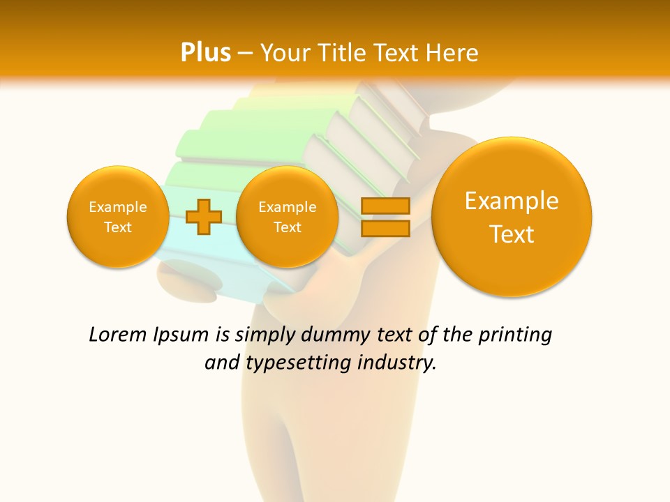 Child Abstract One PowerPoint Template