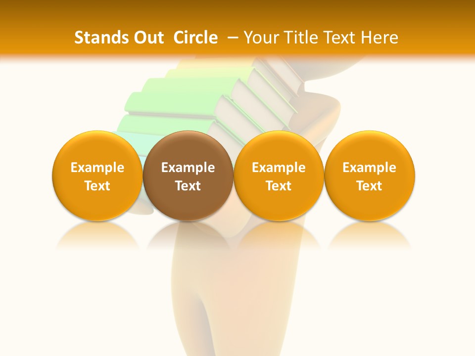 Child Abstract One PowerPoint Template