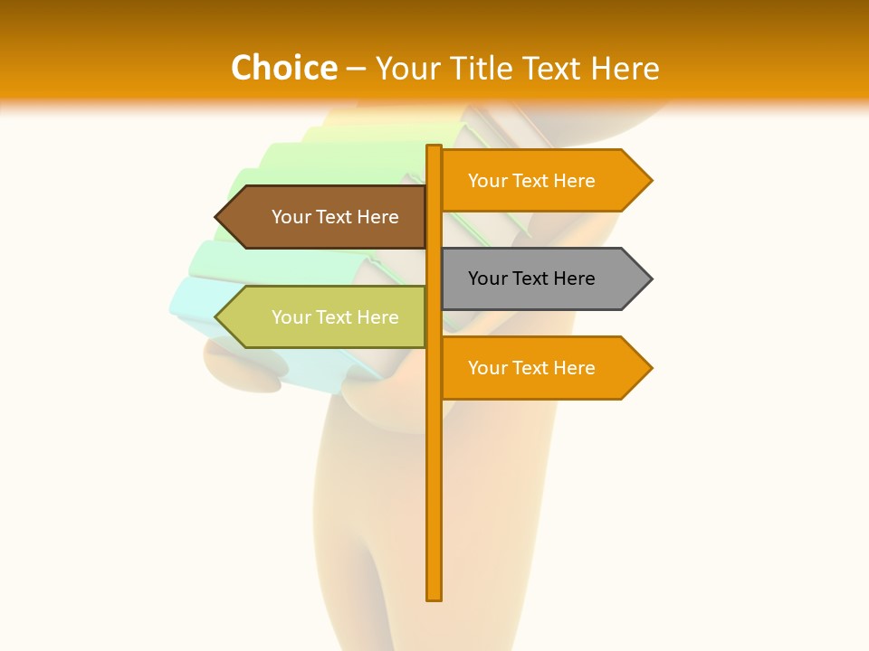 Child Abstract One PowerPoint Template