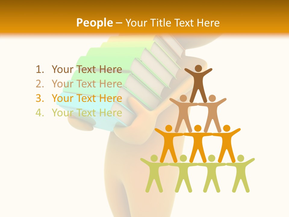 Child Abstract One PowerPoint Template