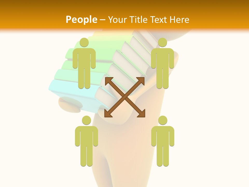 Child Abstract One PowerPoint Template