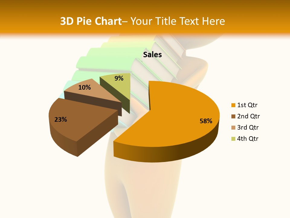 Child Abstract One PowerPoint Template