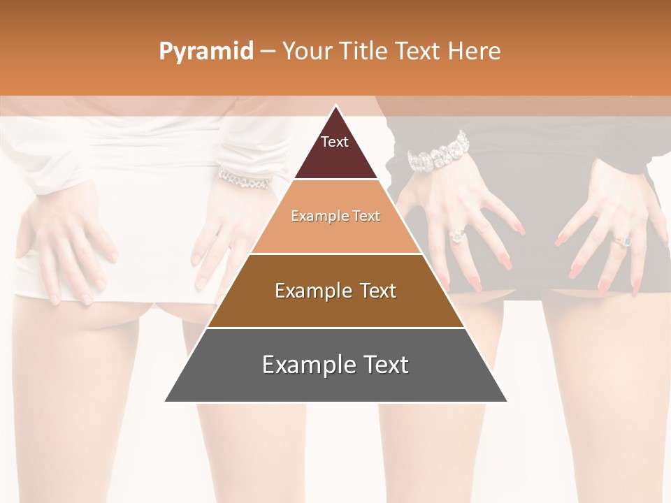 Model Hip Charming PowerPoint Template