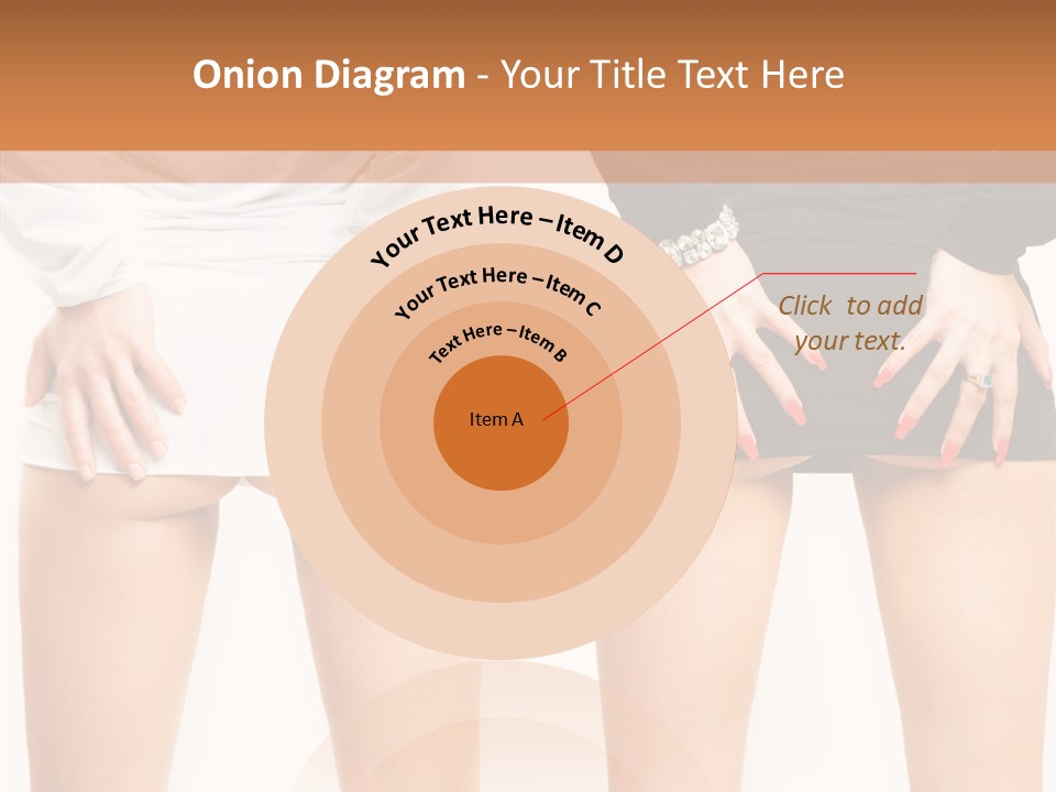 Model Hip Charming PowerPoint Template