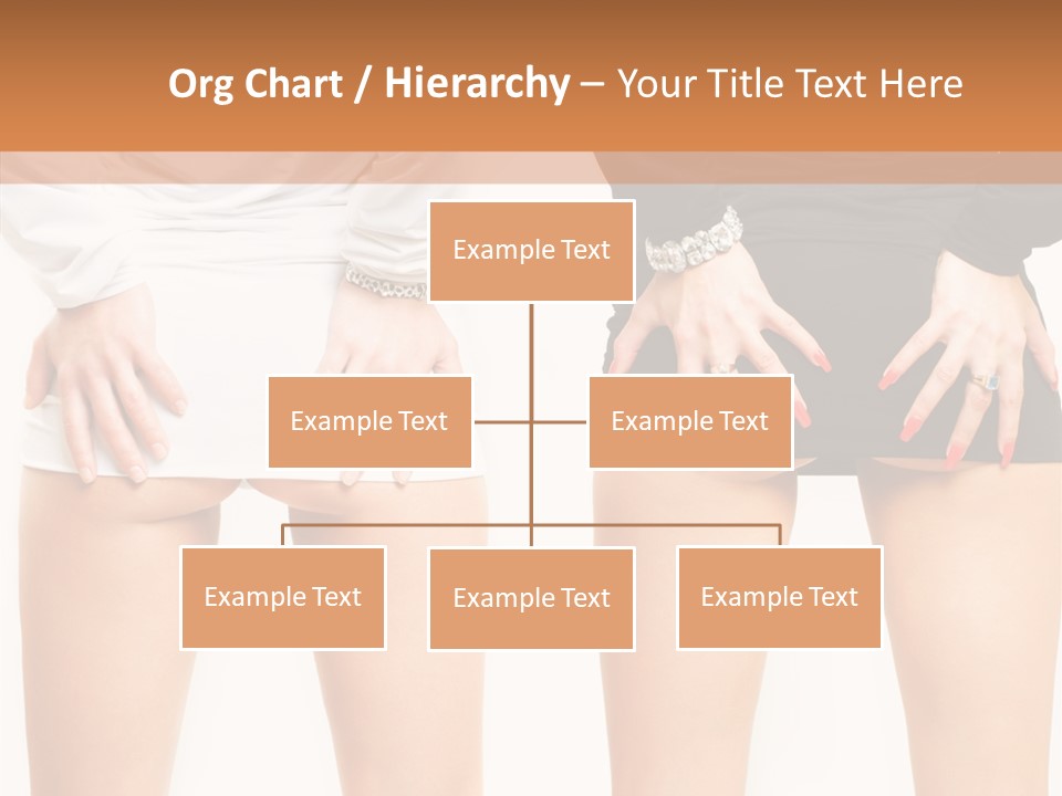 Model Hip Charming PowerPoint Template