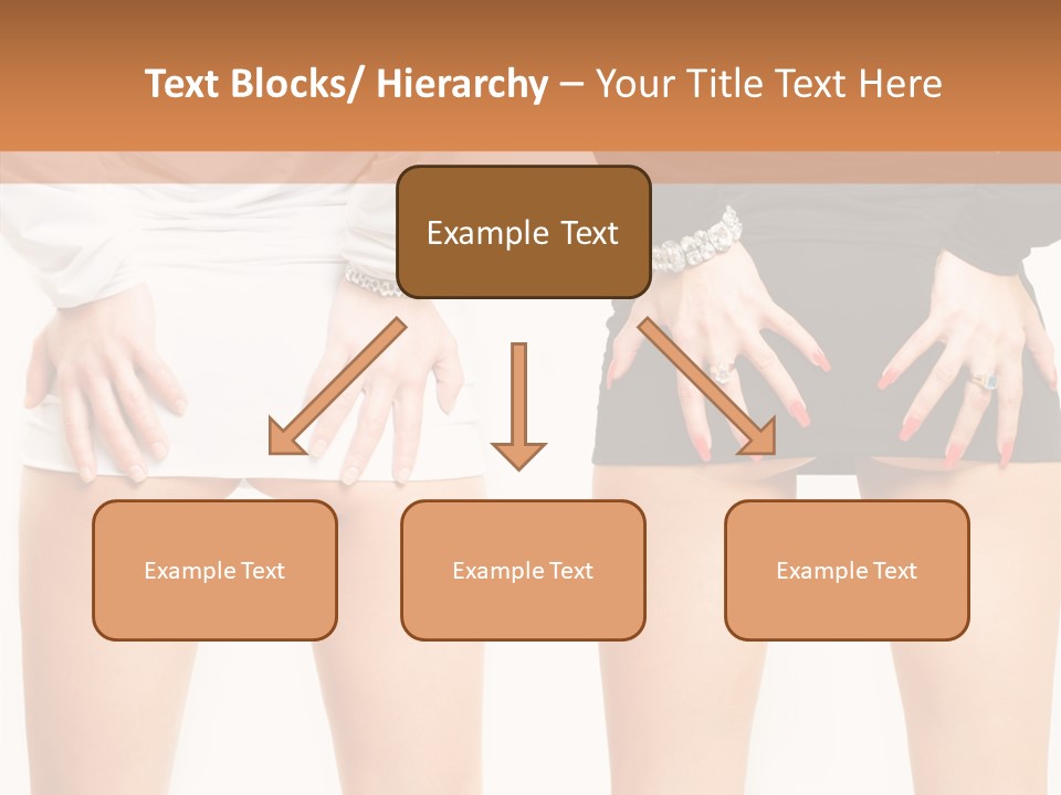 Model Hip Charming PowerPoint Template