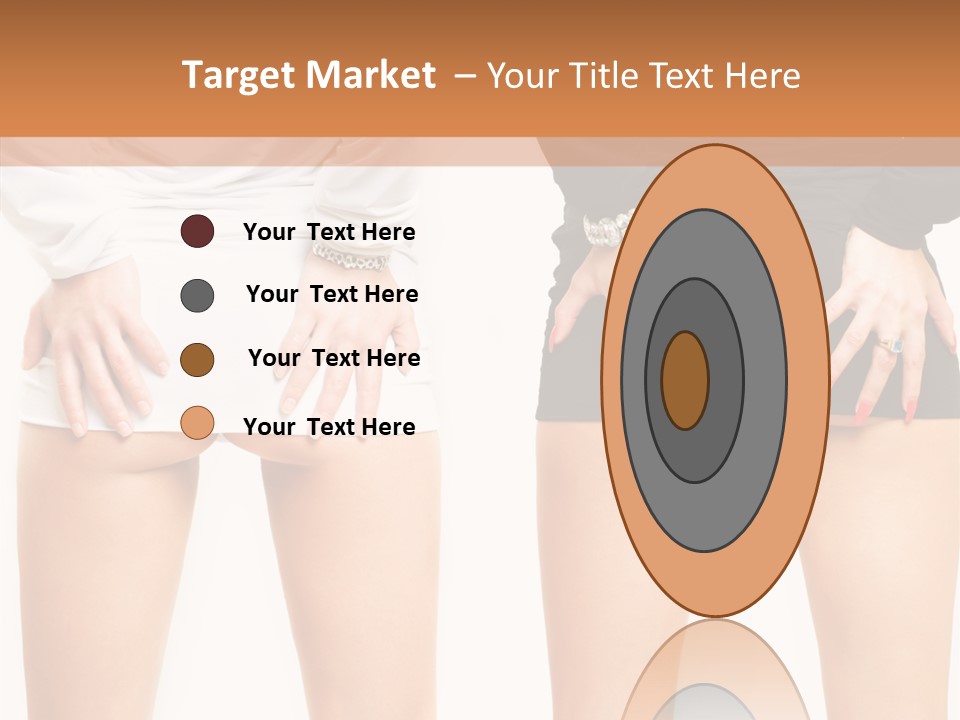 Model Hip Charming PowerPoint Template