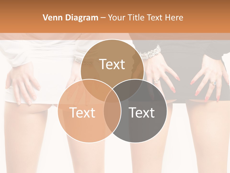 Model Hip Charming PowerPoint Template