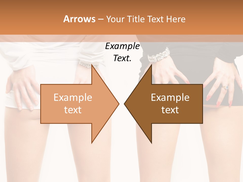 Model Hip Charming PowerPoint Template