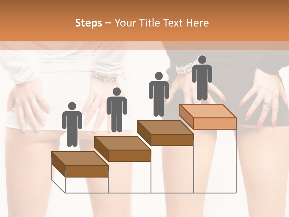 Model Hip Charming PowerPoint Template