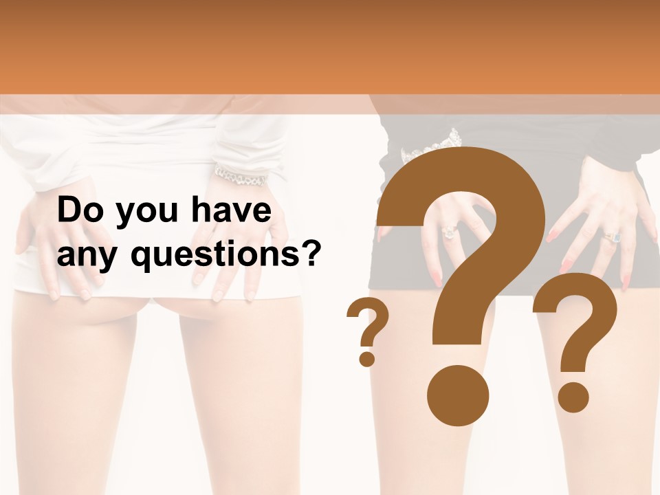 Model Hip Charming PowerPoint Template