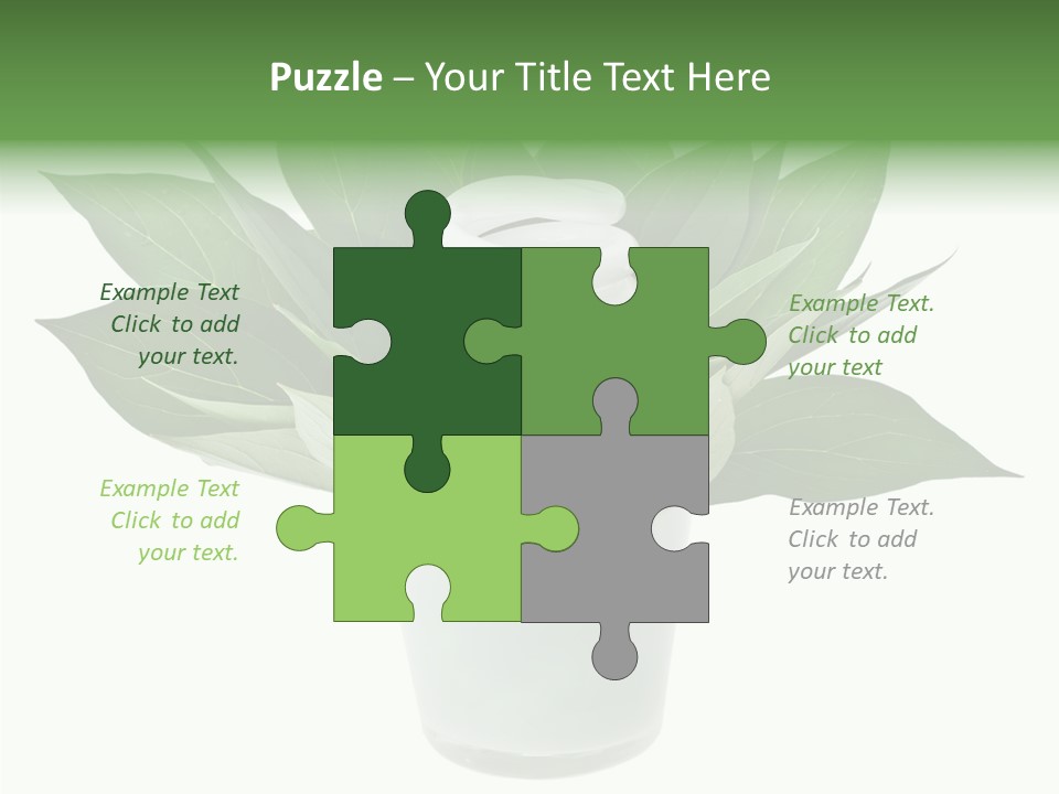 Nature Concept Efficient PowerPoint Template