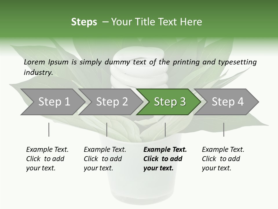 Nature Concept Efficient PowerPoint Template