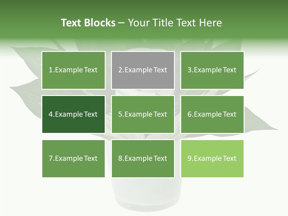 Nature Concept Efficient PowerPoint Template