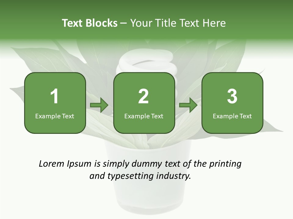 Nature Concept Efficient PowerPoint Template