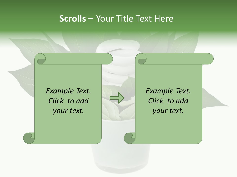 Nature Concept Efficient PowerPoint Template