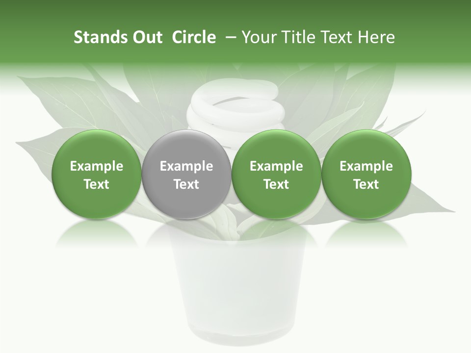 Nature Concept Efficient PowerPoint Template