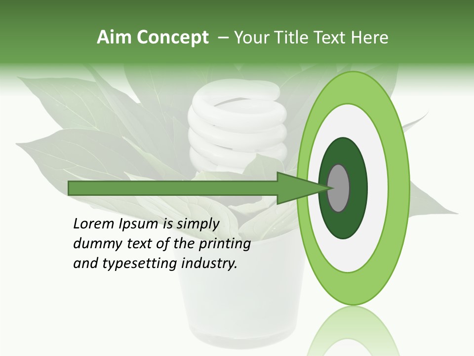 Nature Concept Efficient PowerPoint Template