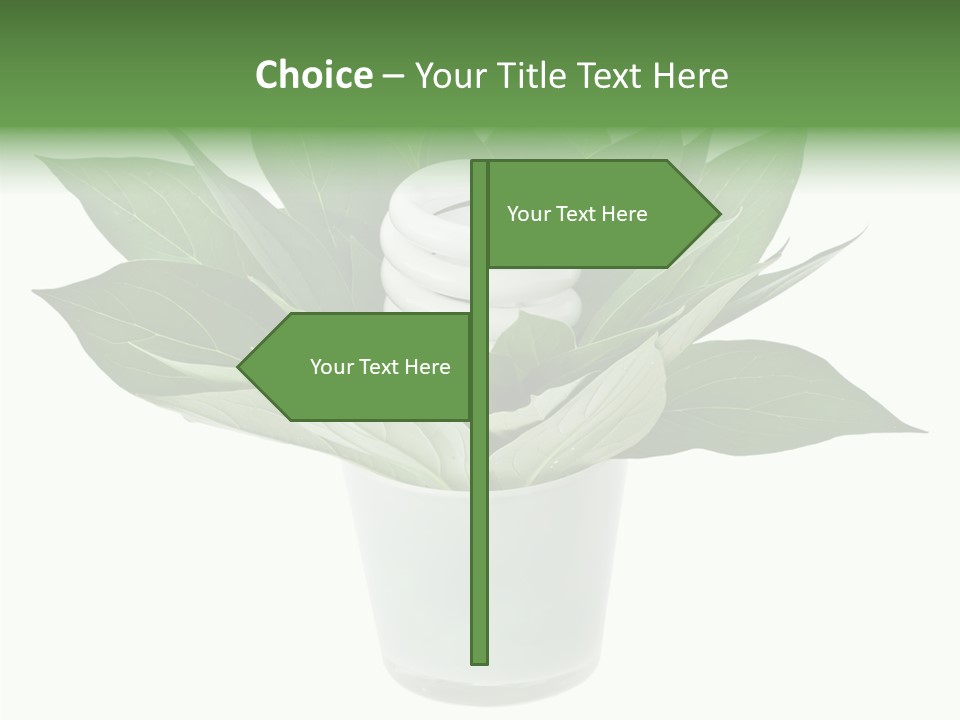 Nature Concept Efficient PowerPoint Template