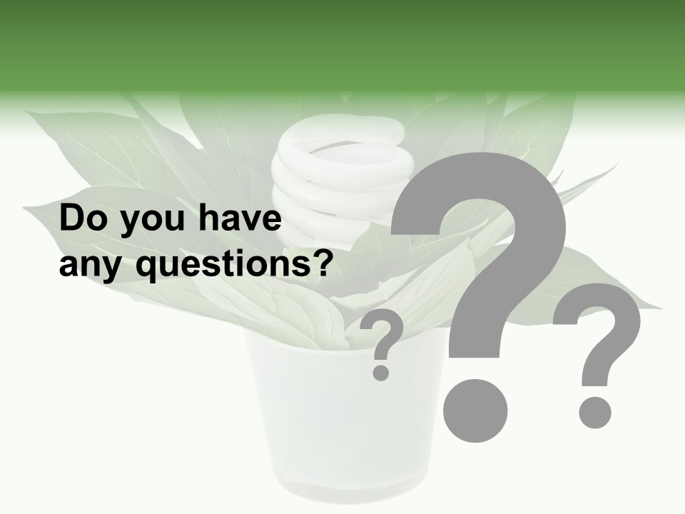 Nature Concept Efficient PowerPoint Template