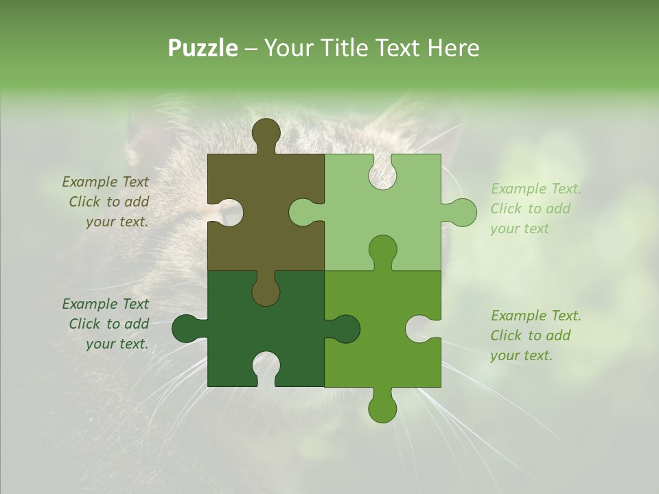 Predator Grass Mammal PowerPoint Template