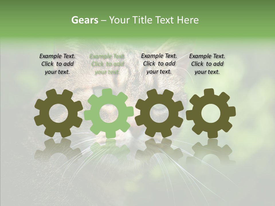 Predator Grass Mammal PowerPoint Template