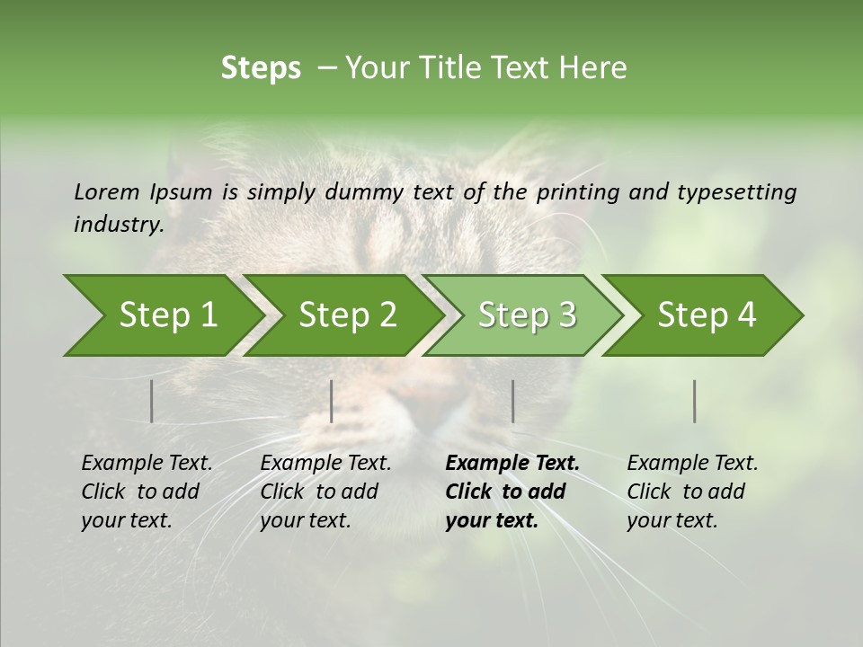 Predator Grass Mammal PowerPoint Template