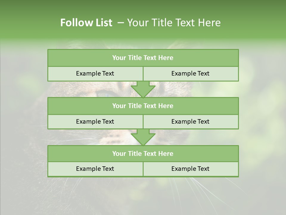 Predator Grass Mammal PowerPoint Template