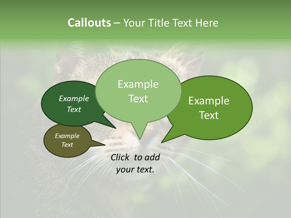 Predator Grass Mammal PowerPoint Template
