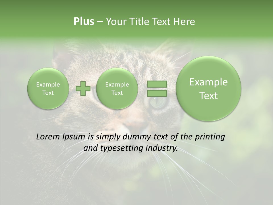 Predator Grass Mammal PowerPoint Template