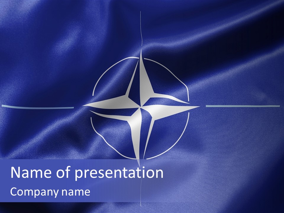 Nato Flag PowerPoint Template
