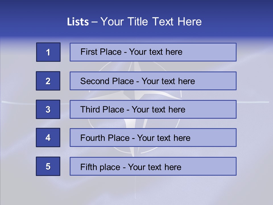 Nato Flag PowerPoint Template