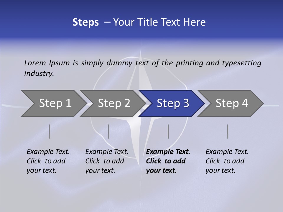 Nato Flag PowerPoint Template